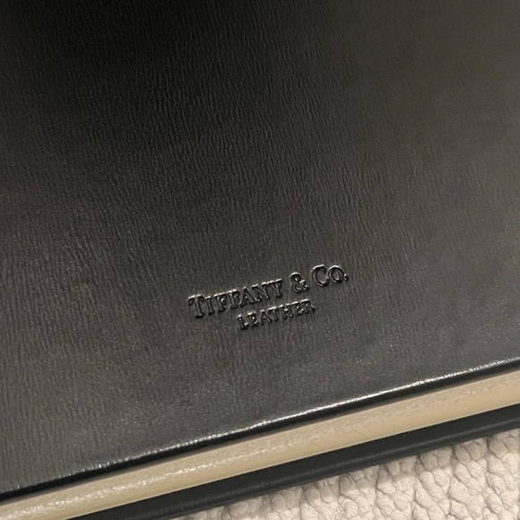 Tiffany and Co.  Rare Never Used Black Leather Photo Album Large Limited… - Picture 1 of 16